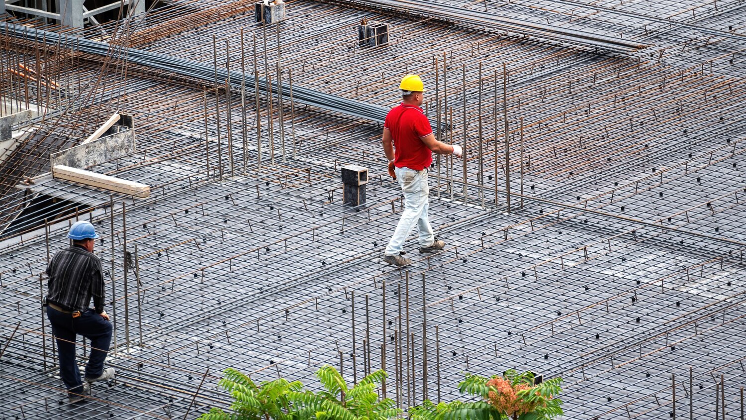 Concrete foundation reinforcement